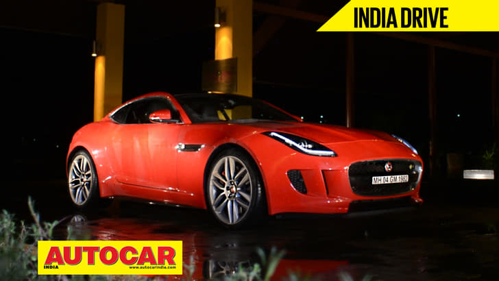 Jaguar F-Type coupe India video review